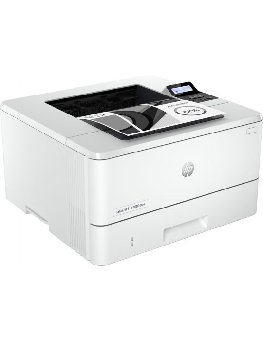 HP LaserJet Pro Imprimantă HP 4002dwe, Alb-negru, Imprimanta pentru Firme mici şi medii, Imprimare, Wireless HP+ eligibilă Hp - 