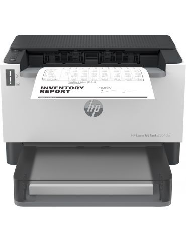 HP Imprimantă LaserJet Tank 2504dw, Alb-negru, Imprimanta pentru Afaceri, Imprimare, imprimare faţă-verso dimensiune compactă - Tik.ro