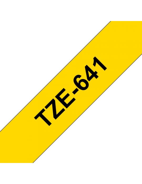 Brother TZE641 benzi pentru etichete Negru pe galben TZe