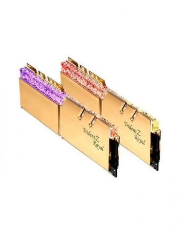G.Skill Trident Z Royal Series - DDR4 - kit - 16 GB: 2 x 8 GB - DIMM 288-pin - 5066 MHz / PC4-40500 - unbuffered G.skill - 1 - Tik.ro