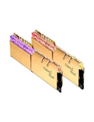 G.Skill Trident Z Royal Series - DDR4 - kit - 16 GB: 2 x 8 GB - DIMM 288-pin - 4800 MHz / PC4-38400 - unbuffered G.skill - 1 - Tik.ro