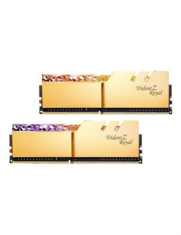 G.Skill Trident Z Royal Series - DDR4 - kit - 16 GB: 2 x 8 GB - DIMM 288-pin - 4600 MHz / PC4-36800 - unbuffered G.skill - 1 - Tik.ro