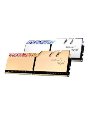 G.Skill Trident Z Royal Series - DDR4 - kit - 16 GB: 2 x 8 GB - DIMM 288-pin - 4400 MHz / PC4-35200 - unbuffered G.skill - 1