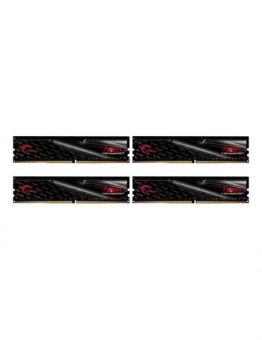 G.Skill Fortis Series - DDR4 - kit - 32 GB: 4 x 8 GB - DIMM 288-pin - 2400 MHz / PC4-19200 - unbuffered G.skill - 1 - Tik.ro