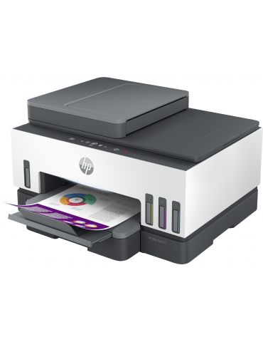 HP Smart Tank 790 All-in-One, Imprimare, copiere, scanare, fax, ADF şi wireless, Alimentator ADF de 35 de coli scanare către Hp 