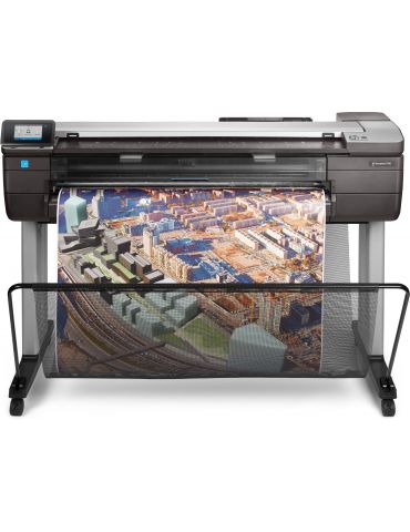 HP Designjet Impresora multifunción de 36 pulgadas T830 imprimante de format mare Wi-Fi Inkjet termală Culoare 2400 x 1200 DPI - Tik.ro