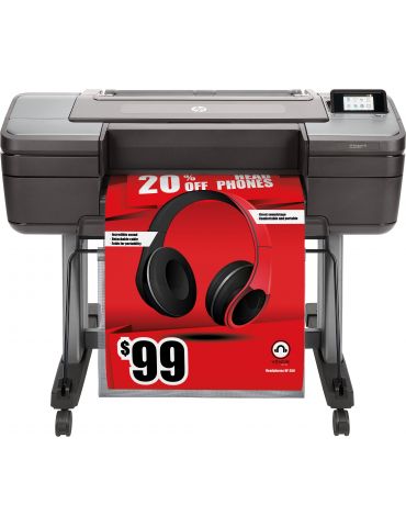 HP Designjet Z6 imprimante de format mare Cu jet de cerneală Culoare 2400 x 1200 DPI A1 (594 x 841 mm) - Tik.ro