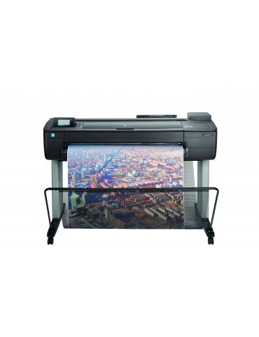 HP Designjet T730 imprimante de format mare Wi-Fi Inkjet termală Culoare 2400 x 1200 DPI A0 (841 x 1189 mm) - Tik.ro