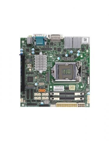 Placa de baza Supermicro X11SCV-Q - motherboard - mini ITX - LGA1151 Socket - Q370 Supermicro - 1