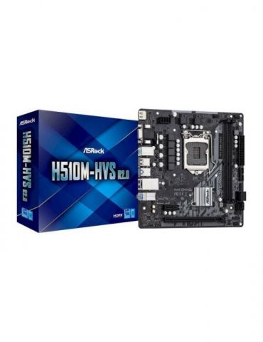 Placa de baza Asrock H510M-HVS R2.0 Intel H510 LGA 1200 micro-ATX Asrock - 1 - Tik.ro