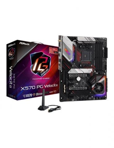 Placa de baza ASRock X570 PG Velocita Asrock - 1