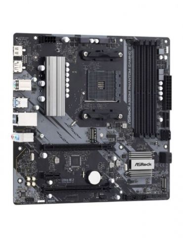 ASRock A520M Phantom Gaming 4 - motherboard - micro ATX - Socket AM4 - AMD A520 Asrock - 1