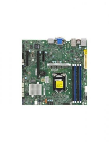 SUPERMICRO X12SCZ-QF - motherboard - micro ATX - LGA1200 Socket - Q470 Supermicro - 1 - Tik.ro