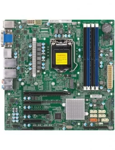SUPERMICRO X12SCQ - motherboard - micro ATX - LGA1200 Socket - Q470E Supermicro - 1 - Tik.ro