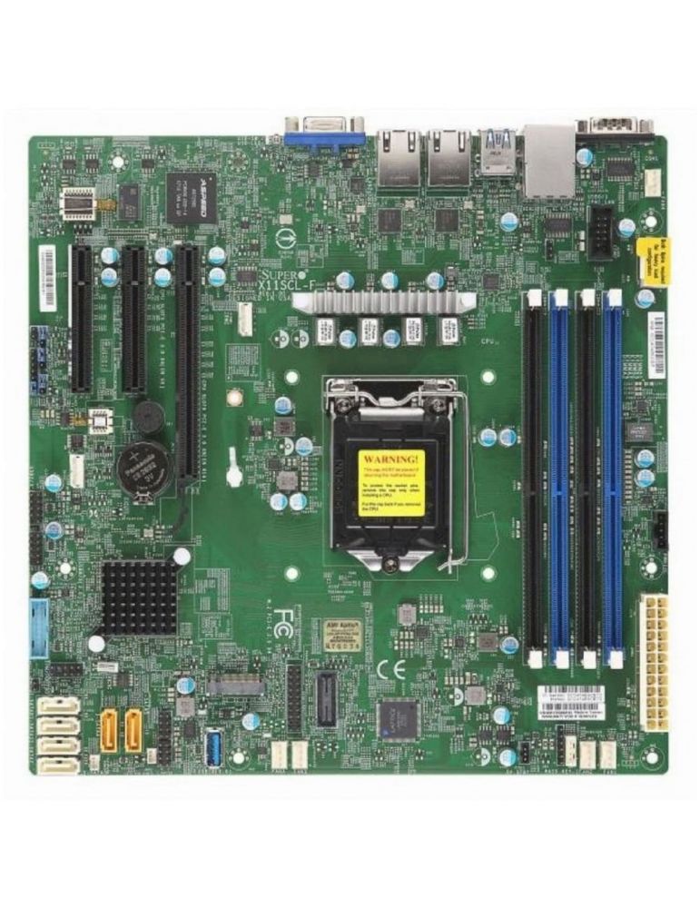 SUPERMICRO X11SCL-F - motherboard - micro ATX - LGA1151 Socket - C242