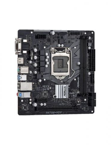 ASRock H470M-HDV - motherboard - micro ATX - LGA1200 Socket - H470 Asrock - 1