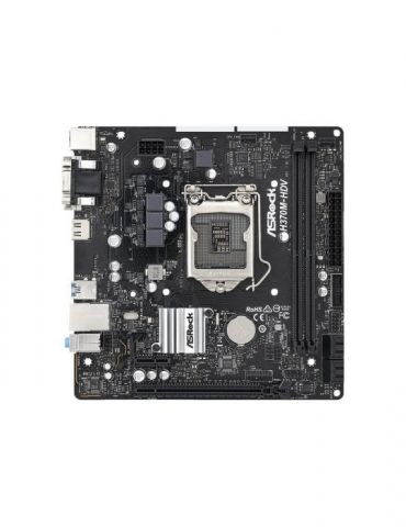 ASRock H370M-HDV - motherboard - micro ATX - LGA1151 Socket - H370 Asrock - 1 - Tik.ro