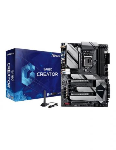 ASRock W480 Creator - motherboard - ATX - LGA1200 Socket - W480 Asrock - 1