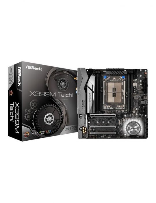 Placa de baza ASRock X399M Taichi - motherboard - micro ATX - Socket TR4 - AMD X399 Asrock - 1