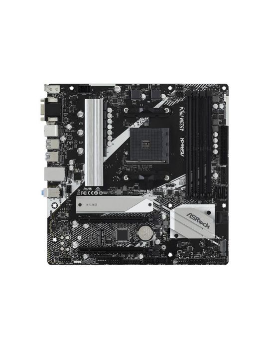 ASRock A520M Pro4 - motherboard - micro ATX - Socket AM4 - AMD A520 Asrock - 1