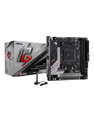 ASRock B550 Phantom Gaming-ITX/ax - motherboard - mini ITX - Socket AM4 - AMD B550 Asrock - 1