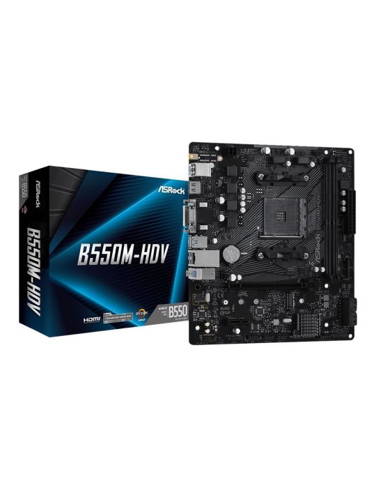 ASRock B550M-HDV - motherboard - micro ATX - Socket AM4 - AMD B550 Asrock - 1