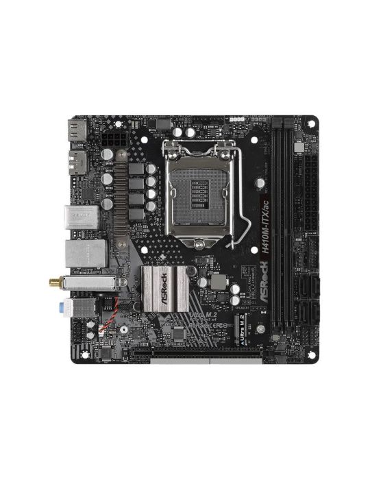 ASRock H410M-ITX/ac - motherboard - mini ITX - LGA1200 Socket - H410 Asrock - 1