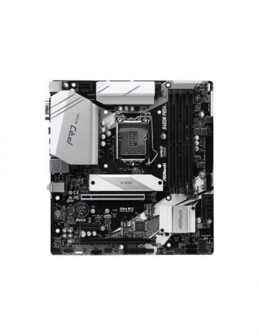 ASRock B460M Pro4 - motherboard - micro ATX - LGA1200 Socket - B460 Asrock - 1 - Tik.ro