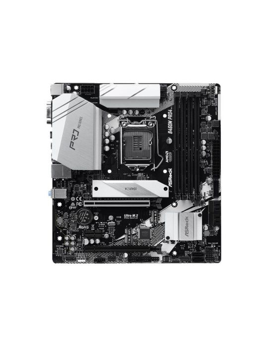 ASRock B460M Pro4 - motherboard - micro ATX - LGA1200 Socket - B460 Asrock - 1