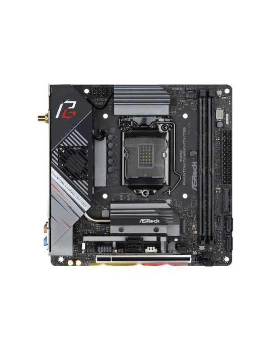ASRock Z490 Phantom Gaming-ITX/TB3 - motherboard - mini ITX - LGA1200 Socket - Z490 Asrock - 1