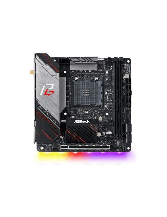 Placa de baza ASRock X570 Phantom Gaming-ITX/TB3 - motherboard - mini ITX - Socket AM4 - AMD X570 Asrock - 1