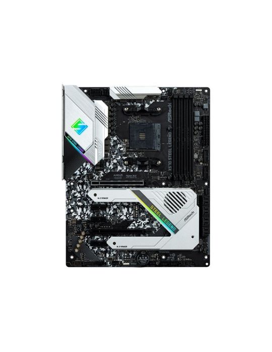 Placa de baza ASRock X570 Steel Legend - motherboard - ATX - Socket AM4 - AMD X570 Asrock - 1