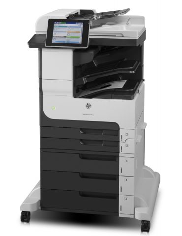 HP LaserJet Enterprise MFP M725z, Imprimare,copiere,scanare,fax, ADF de 100 de coli Imprimare prin port USB frontal scanare