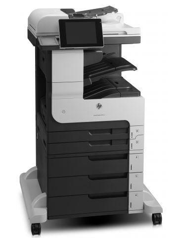HP LaserJet Enterprise MFP M725z, Imprimare,copiere,scanare,fax, ADF de 100 de coli Imprimare prin port USB frontal scanare