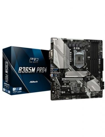 ASRock B365M Pro4 - motherboard - micro ATX - LGA1151 Socket - B365 Asrock - 1