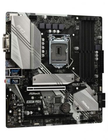 ASRock B365M Pro4 - motherboard - micro ATX - LGA1151 Socket - B365 Asrock - 1