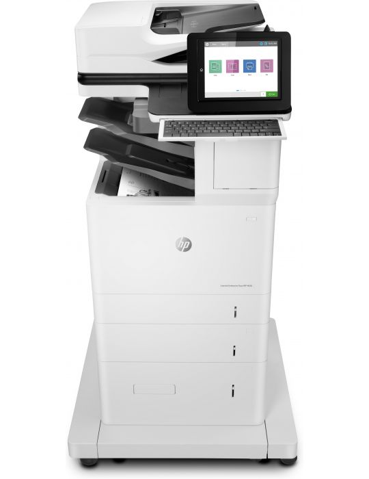 HP LaserJet Enterprise Flow MFP M636z, Imprimare,copiere,scanare,fax, Scanare către e-mail imprimare faţă-verso alimentator ADF