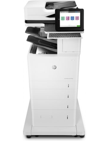 HP LaserJet Enterprise Flow MFP M635z, Imprimare,copiere,scanare,fax, Scanare către e-mail imprimare faţă-verso alimentator ADF - Tik.ro