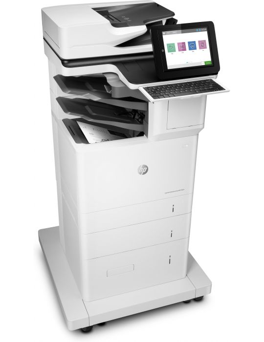 HP LaserJet Enterprise Flow MFP M635z, Imprimare,copiere,scanare,fax, Scanare către e-mail imprimare faţă-verso alimentator ADF