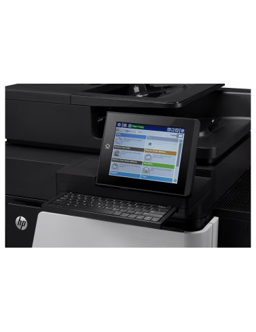 HP LaserJet Enterprise Flow MFP M830z, Imprimare,copiere,scanare,fax, ADF de 200 de coli imprimare prin port USB frontal