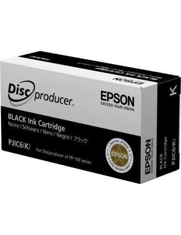 Epson Discproducer Ink Cartridge, Black (MOQ10) Epson - 1 - Tik.ro