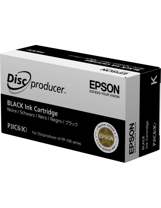 Epson Discproducer Ink Cartridge, Black (MOQ10) Epson - 1