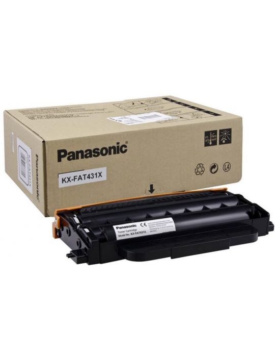 Toner Panasonic KX-FAT431X  Black Panasonic - 1