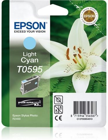 Epson Lily Cartuş Light Cyan T0595 Ultra Chrome K3 - Tik.ro