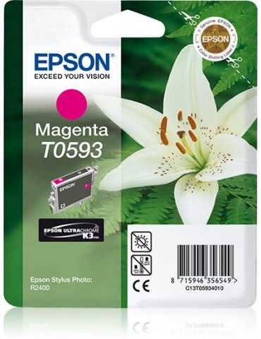 Epson Lily Cartuş Magenta T0593 Ultra Chrome K3 - Tik.ro