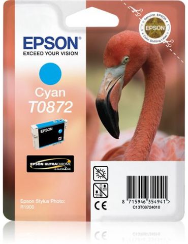 Epson Flamingo Cartuş Cyan T0872 Ultra Gloss High-Gloss 2 - Tik.ro