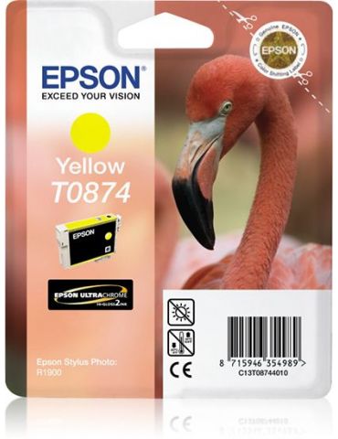 Epson Flamingo Cartuş Yellow T0874 Ultra Gloss High-Gloss 2 - Tik.ro