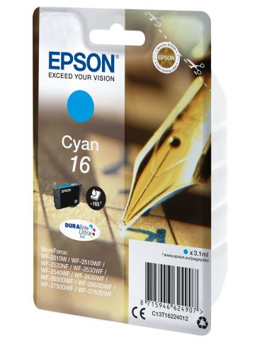 Epson Pen and crossword Singlepack Cyan 16 DURABrite Ultra Ink Epson - 2