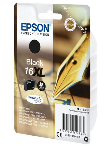 Epson Pen and crossword Singlepack Black 16XL DURABrite Ultra Ink Epson - 2