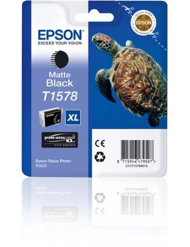 Epson Turtle T1578 Matte Black - Tik.ro